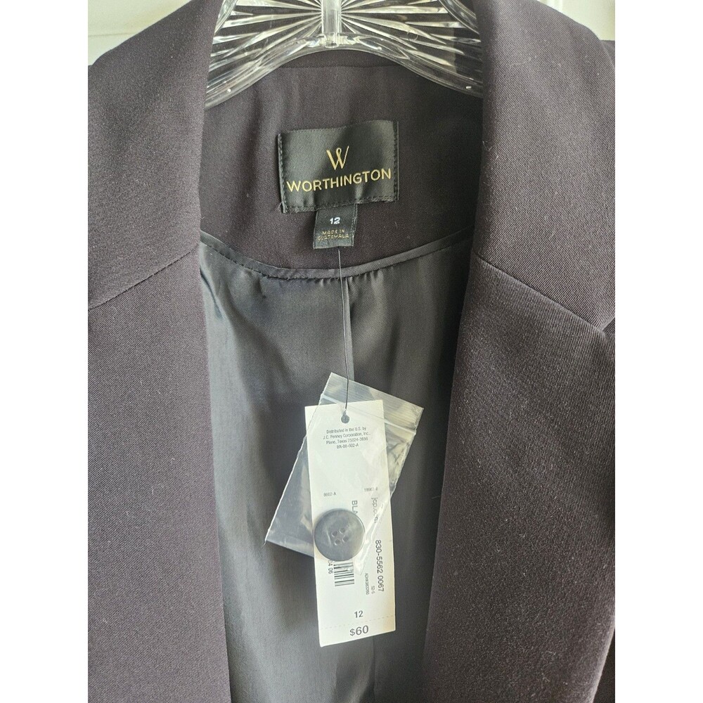 NWT Worthington Women's Size 12 Blazer